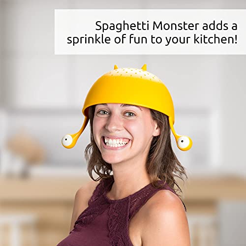 Spaghetti Monster- Kitchen Strainer for Draining Pasta,Dishwasher Safe Strainer