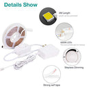 LED Vanity Mirror Lights for Makeup Dressing Table Vanity Set 13ft Flexible LED Light