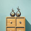 Home Decor Modern Abstract Art Ceramic Statue Home Decorations for Living Room