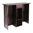 Winsome 94350 Newport Wine Storage, Walnut