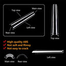 No C Curve Extra Long Coffin Nail Tips 420PCS Clear XXXL Acrylic False Nails Soft Gelly