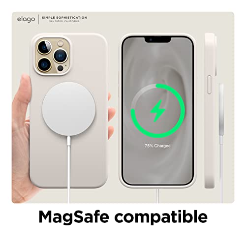 Compatible with iPhone 13 Pro Max Case, Liquid Silicone Case, Full Body Screen Camera