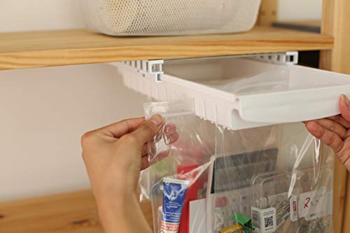 Zipper Bag Organizer for Fridge Freezer Refrigerator - Zipper  bag Holder Rack Hanger