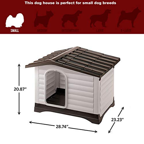 Ferplast Dog Kennel, 28.74 x 23.23 x 20.87