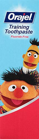 Elmo Training Toothpaste Fluoride-Free 1 Pediatrician Recommended