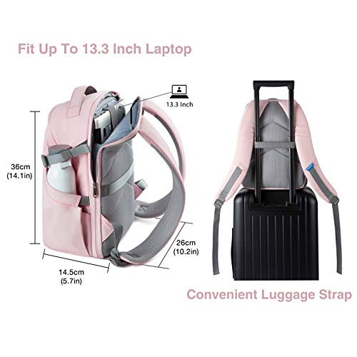 BAGSMART Camera Backpack, DSLR SLR Camera Bag Fits up to 13.3 Inch