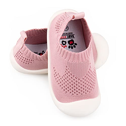 Baby First-Walking Shoes 1-4 Years Kid Shoes Trainers Toddler Infant Boys Girls Soft Sole Non Slip