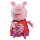 Peppa Pig Large Valentine’s Plush Stuffed Animal, Kids Toys for Ages 2 Up, Gifts and Presents