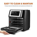 Air Fryer, 10-in-1 Air Fryer Toaster Oven, 10.6 Quart, Convection Roaster