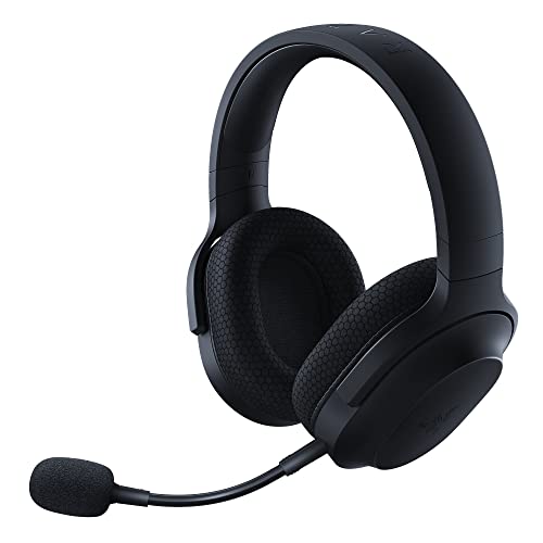 Wireless Gaming & Mobile Headset (PC, Playstation, Switch, Android, iOS): 2022 Model - 2.4GHz Wireless + Bluetooth