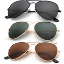 Classic Aviator Sunglasses Driving Sun glasses Polarized Lens 100% UV Blocking
