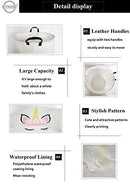 Laundry Baskets,Collapsible Hamper, Canvas Fabric Laundry Hamper,for Toy Organizer