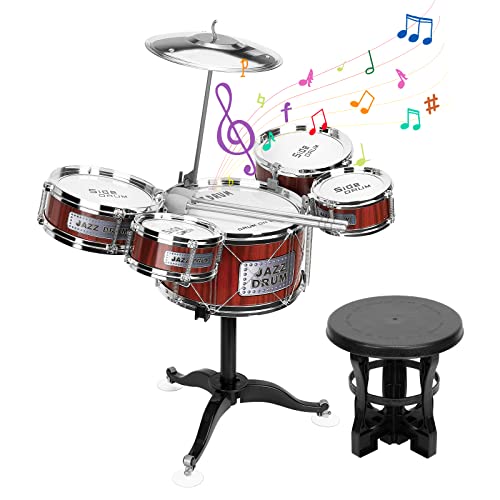 Toddler Musical Drum Toy Set - Jazz Roak Drum Kit Musical Instruments