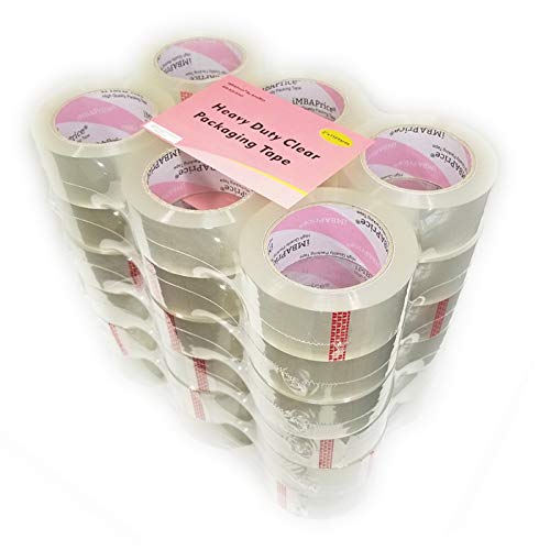 Sealing Tape - 1 Box of Premium (36 Roll of 110 Yards) Clear Shipping Packaging Tape