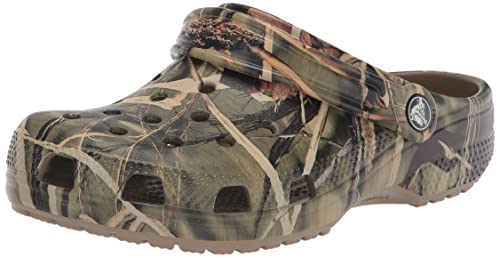 Crocs Kids' Classic Realtree Clog | Camo Shoes , Khaki