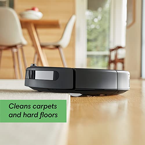 Robot Vacuum-Wi-Fi Connectivity, Personalized Cleaning Recommendations, Works with Alexa