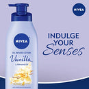 NIVEA Vanilla and Almond Oil Infused Body Lotion, 16.9 Fl. Oz (Pack of 3)