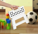 Foldable Step Stool for Kids - 11 Inches Wide and 8 Inches Tall - Holds Up to 300 lbs