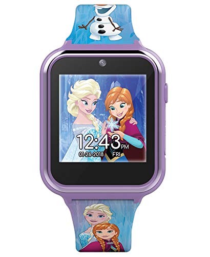 Disney Frozen Anna Elsa Turquoise Educational Touchscreen Smart Watch Toy for Girls, Boys