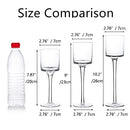 6 Sets (18 Pcs) Candlestick & Tealight Candle Holder, Elegant Glass Stylish Design