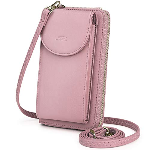 Blocking Crossbody Phone Bag for Women Small Cellphone Wallet Purse Pouch
