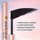 Voluminous Makeup Lash Paradise Mascara, Voluptuous Volume, Intense Length