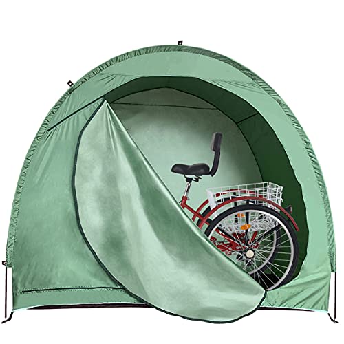 Bike Storage Tent Tricycle Cover Storage Shed Tent Durable Polyester Waterproof