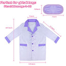 Doctor Kit for Kids with Carry Case, Doctor Halloween Costume for Kids