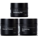 Dark Circle Repair Set - Skin Care Kit for Men - Dark Circle Defense, Charcoal Face Wash, Moisturizer