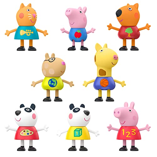 Peppa Pig Figure 8-Pack Toy , for Ages 3 and up