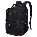 Extra Large 52L Travel Laptop Backpack with USB Charging Port Fit 17 Inch Laptops