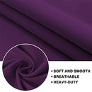 Thermal Insulated Light Blocking Soft Thick Grommet Curtain Drapes