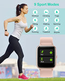 Smart Watch for iOS and Android Phones, Watches for Women IP68 Waterproof