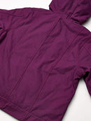 Carhartt Girls' Big Sherpa Lined Jacket Coat, Sierra Plum Caspian, Small