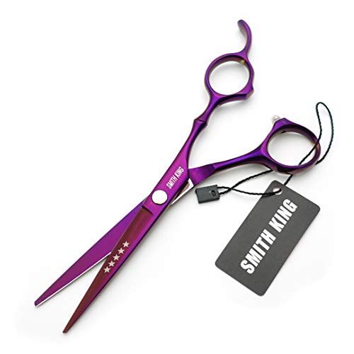 6.0 Inches Hair Cutting Scissors Set with Combs Lether Scissors Case,Hair cutting