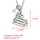 The Love Between Grandmother and Granddaughter Is Forever Necklace