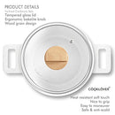 Cookware Set Non-Stick Scratch Resistant 100% PFOA Free Induction Aluminum Pots