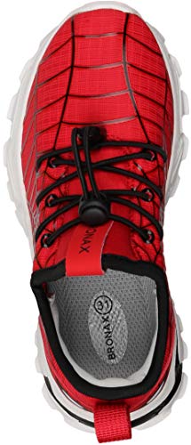 Red Spider Shoes for Big Boys Size 3 Comfortable Light Running Athletic Sports Gifts