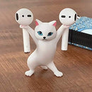 【Upgraded Anti-Drop】 Magnetic Cute Dance Cat Airpod Holder Headphone