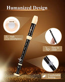 Soprano Recorder for Beginners Kids, Baroque style C Key Recorder Instrument ABS Classic