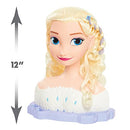 Deluxe Elsa Styling Head, Blonde Hair, 30 Piece Pretend Play Set