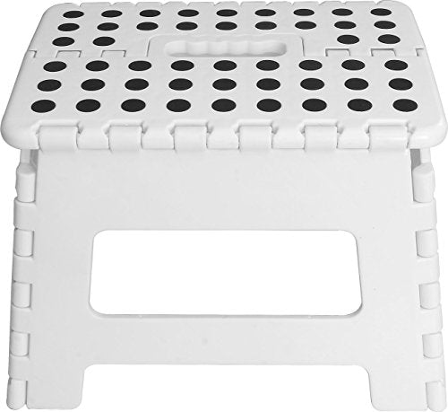 Foldable Step Stool for Kids - 11 Inches Wide and 8 Inches Tall - Holds Up to 300 lbs