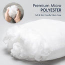Premium Outdoor Pillow Inserts - Water Resistant Decorative Throw Pillows