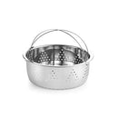 Cook N Home 4-Piece Stainless Steel Pasta Cooker Steamer Multipots, 12 Quart