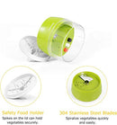 Handheld Spiralizer Vegetable Slicer, Adoric 4 in 1 Heavy Duty Veggie Spiral Cutter