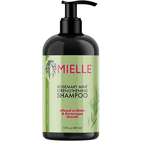 Rosemary Mint Strengthening Shampoo Infused with Biotin, Cleanses and Helps Strengthen