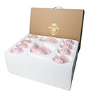 Porcelain Sets British Royal Series, 8 OZ Cups& Saucer Service for 6