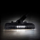 Cordless Vacuum Cleaner LED Headlights, Convenient Stick and Handheld Vac, Red, Black