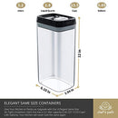 Food Storage Container - Set of 4, All Same Size - Kitchen & Pantry Organization