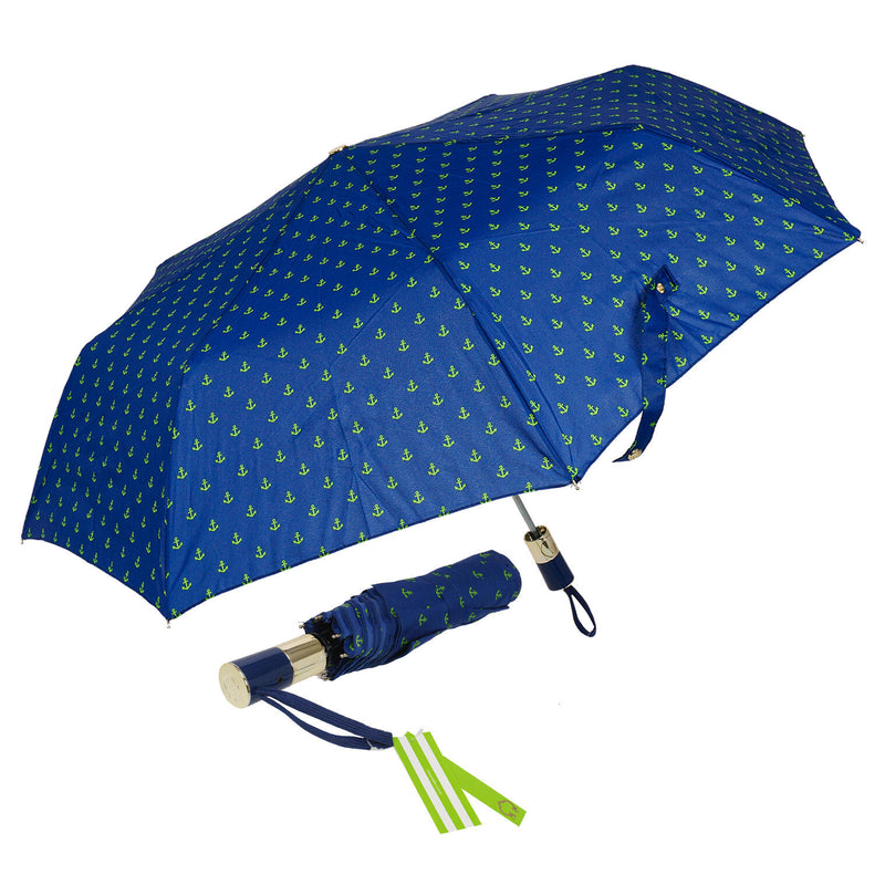 Case Pack: 36 Auto Open Umbrella- 42" Blue and Green